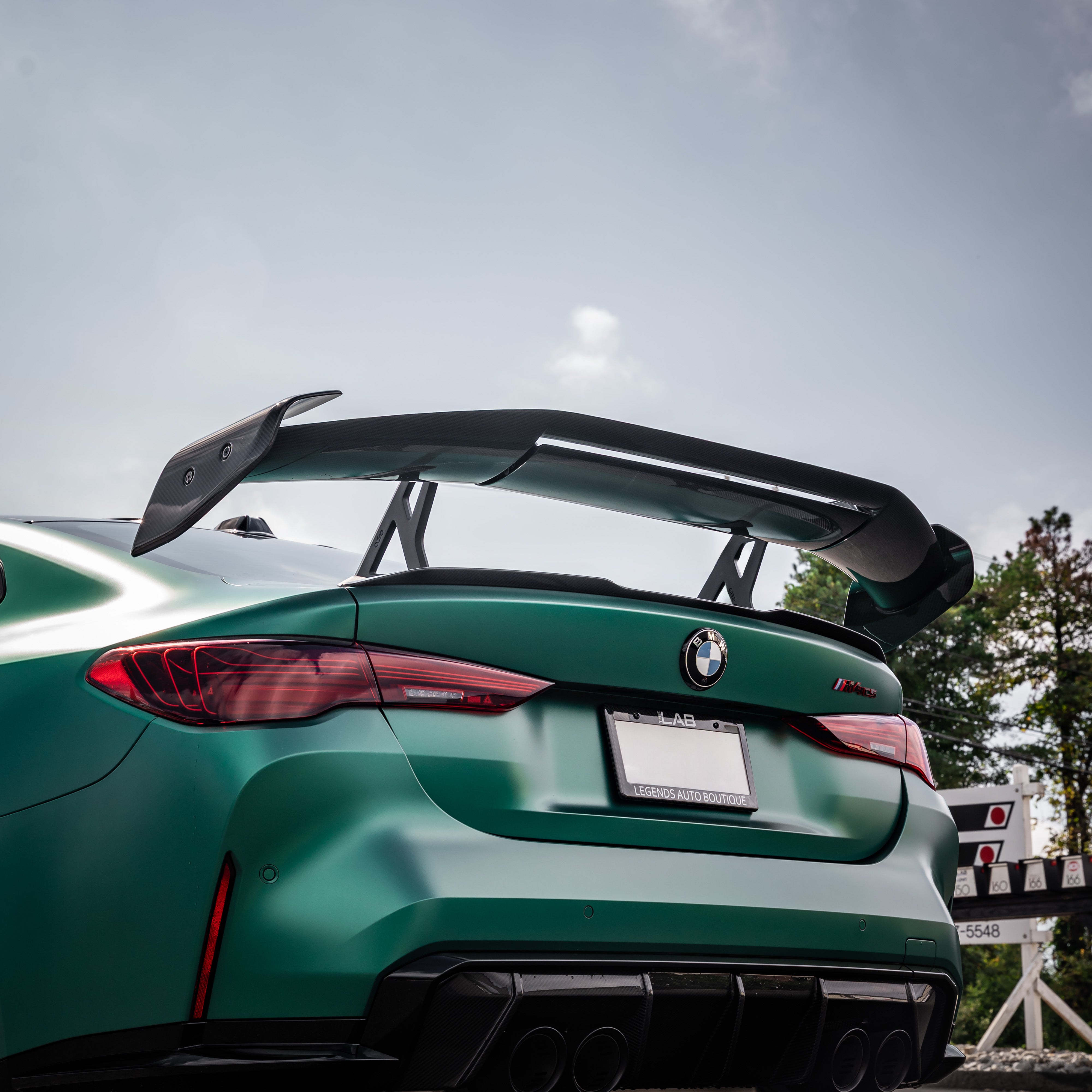 Adro BMW G82 M4 AT-R3 Swan Neck Wing - Legends Auto Parts