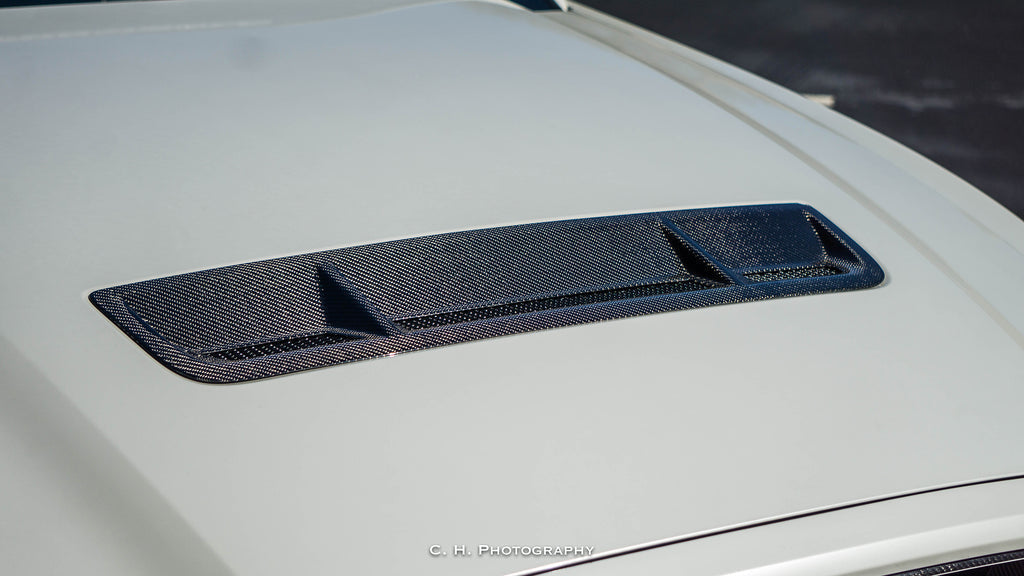 2010 - 2014 Shelby GT500 Carbon Fiber Hood Vent - Legends Auto Parts