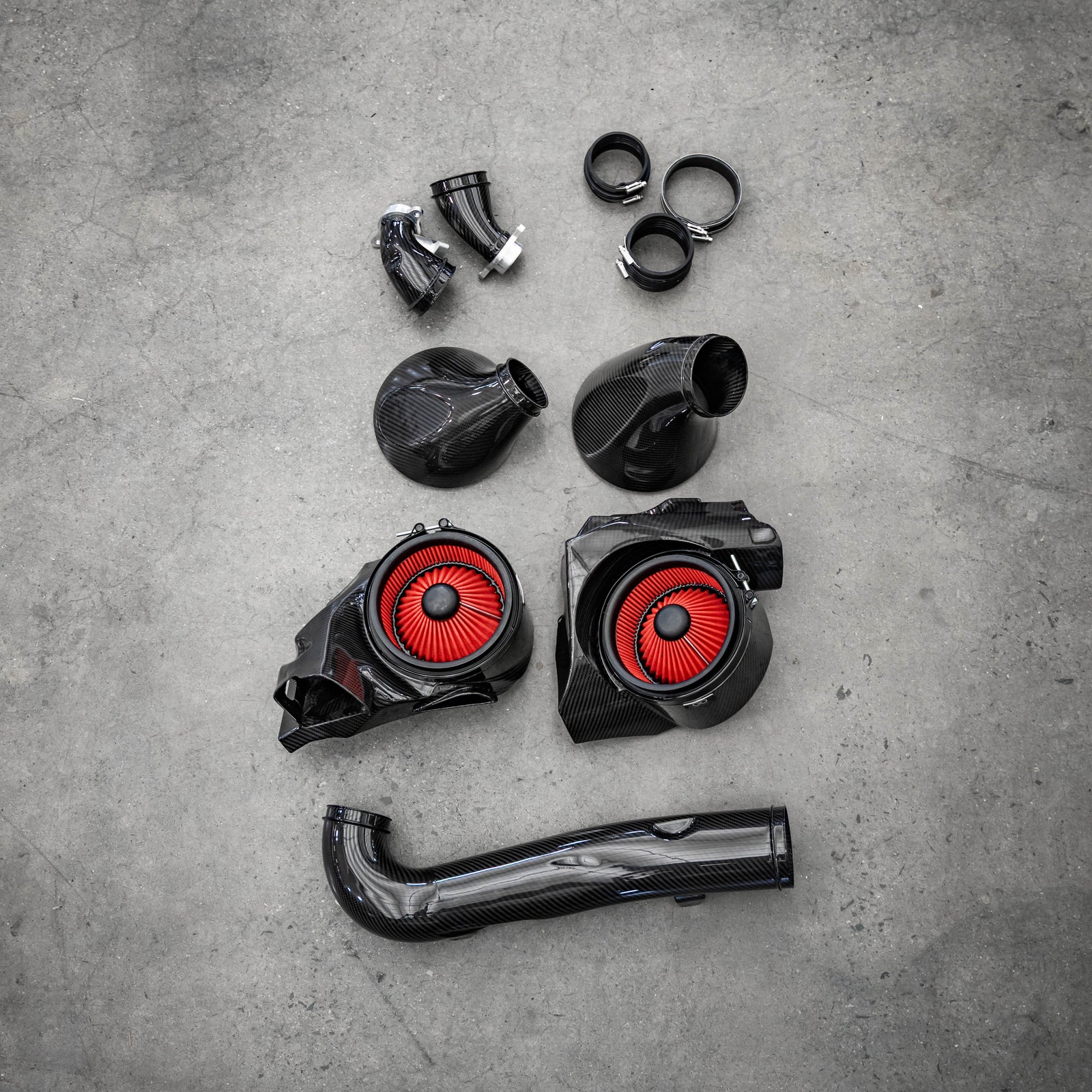2021 - 2025 BMW G80 M3 G82 M4 S58 Infinity Design Carbon Intake System - Legends Auto Parts