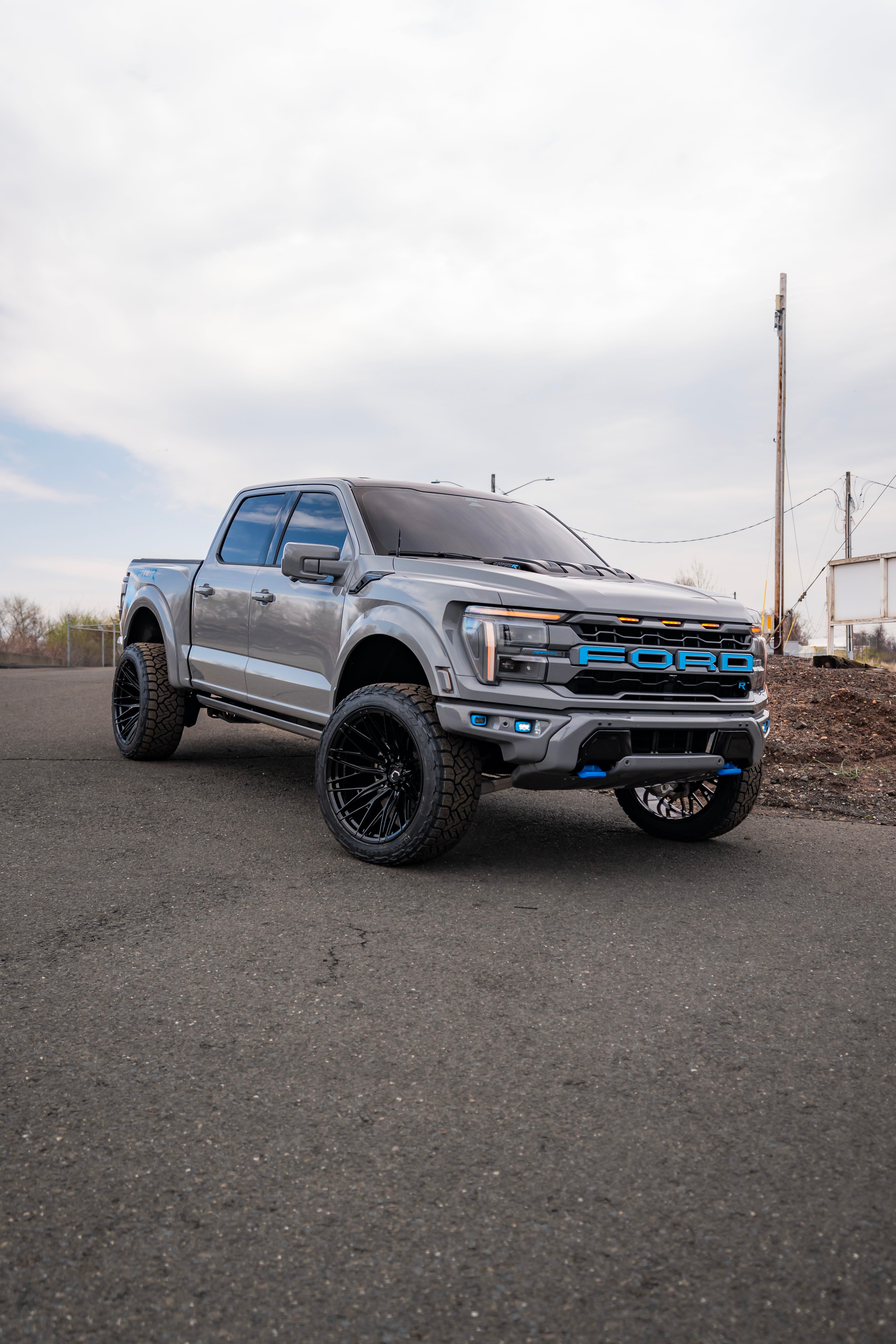 2021-2025 Ford F-150 Raptor Custom Painted Raptor Emblem Package - Legends Auto Parts