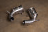 400 Cell Catted Down Pipes For Porsche 992 Turbo / Turbo S