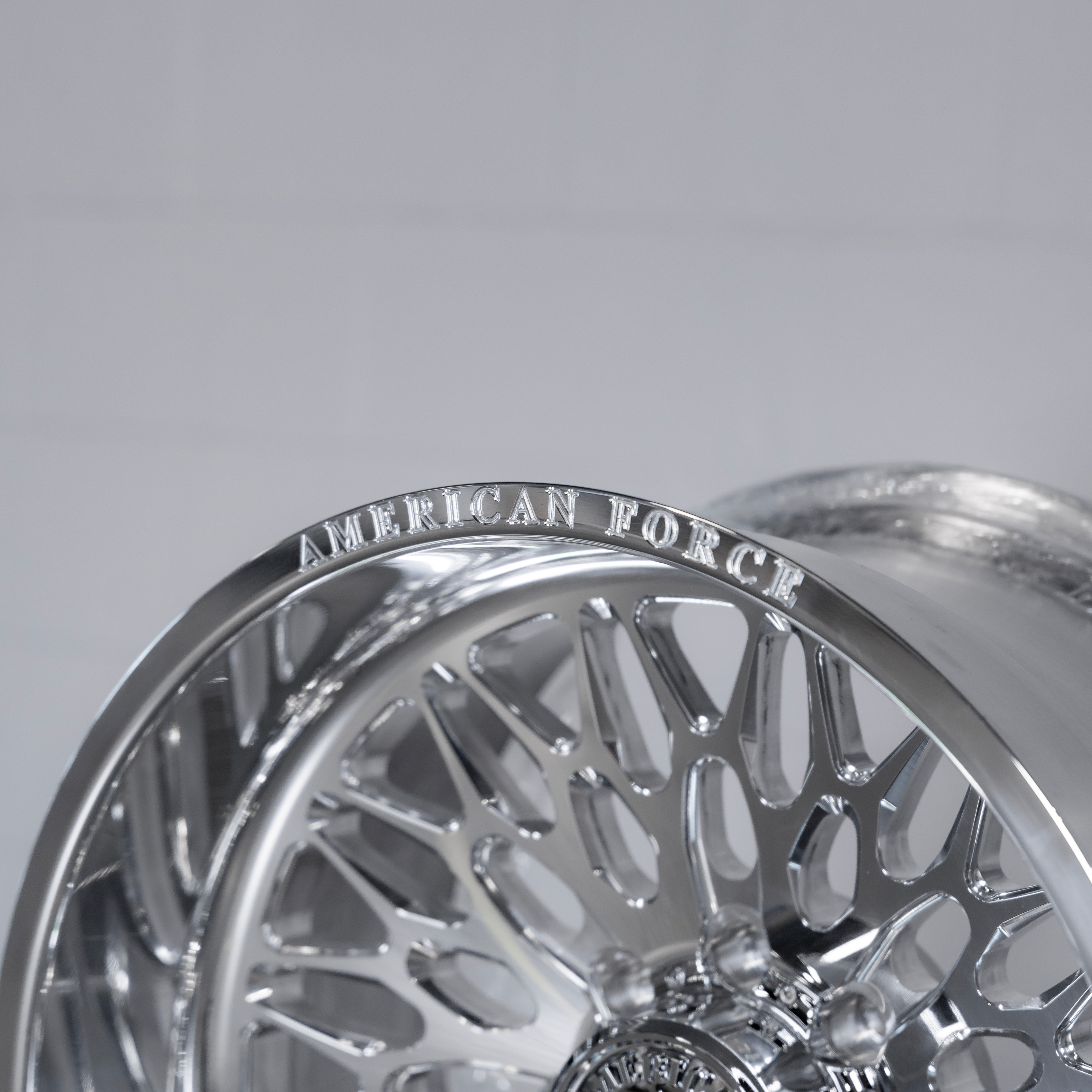 24x12 American Force CKH46 Flare - 8x6.5 Lug Pattern - Polished (Set of 4) - Legends Auto Parts