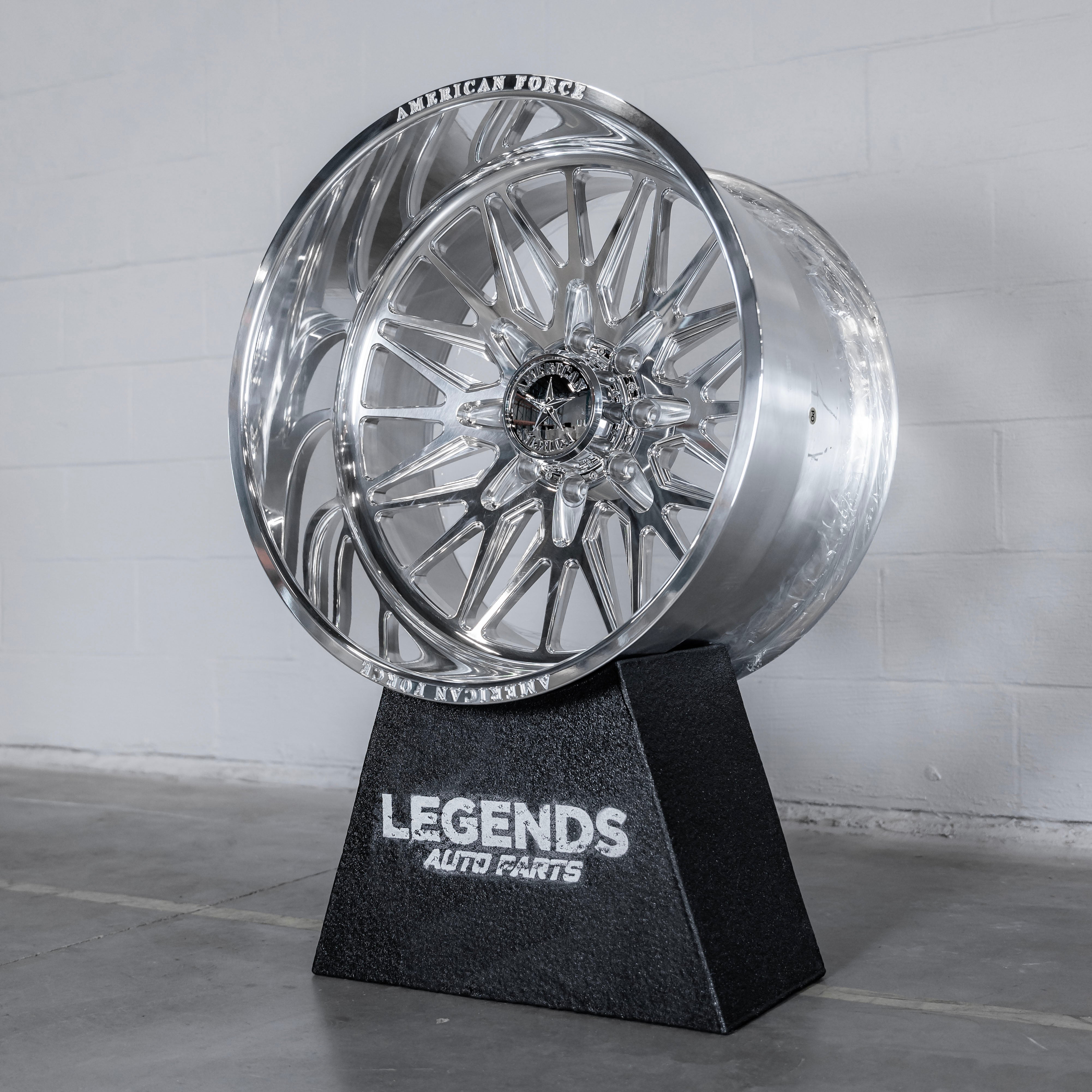 24x12 American Force CKH41 Frost - 8x170 Lug Pattern - Polished (Set of 4) - Legends Auto Parts