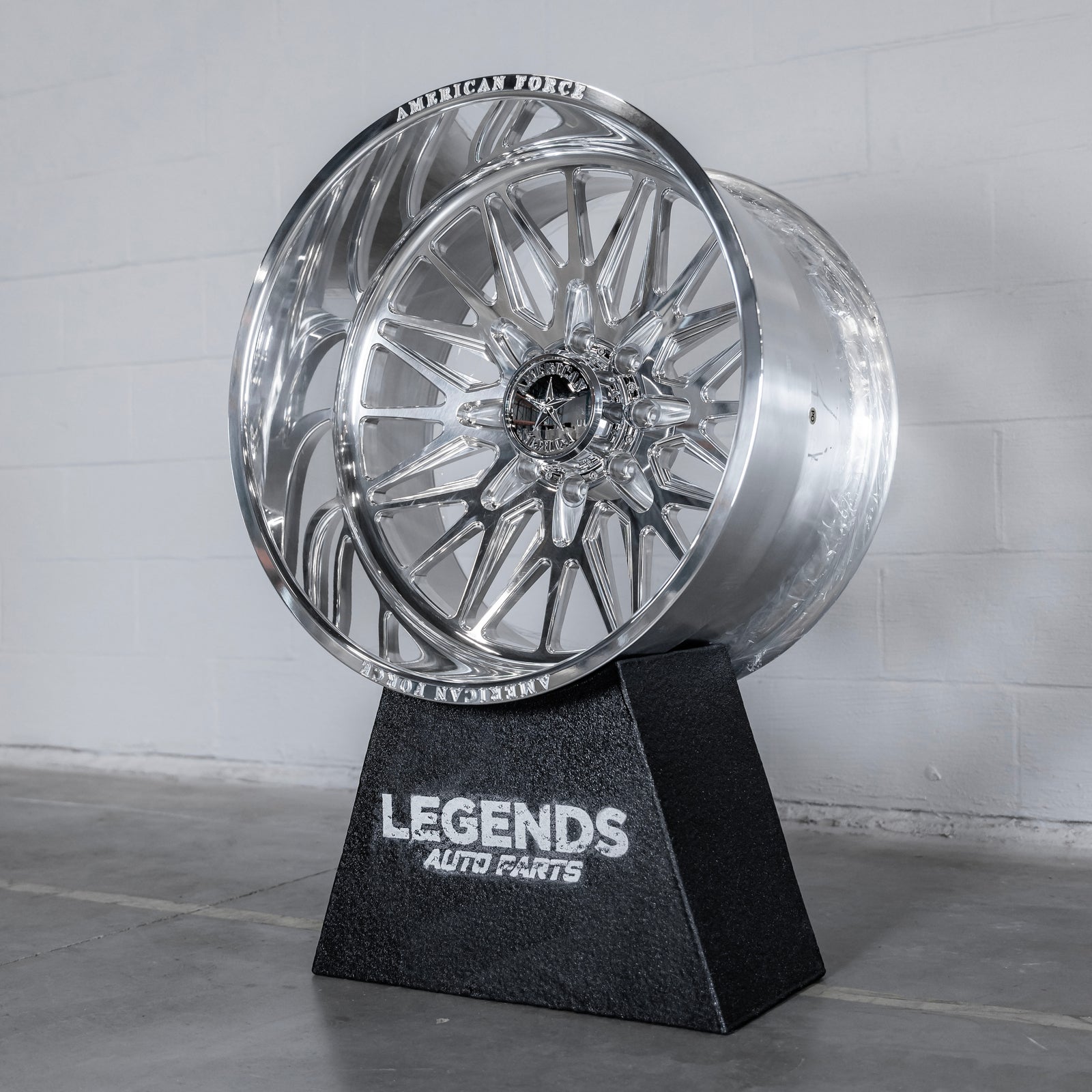 24x12 American Force CKH41 Frost - 8x170 Lug Pattern - Polished (Set of 4) - Legends Auto Parts