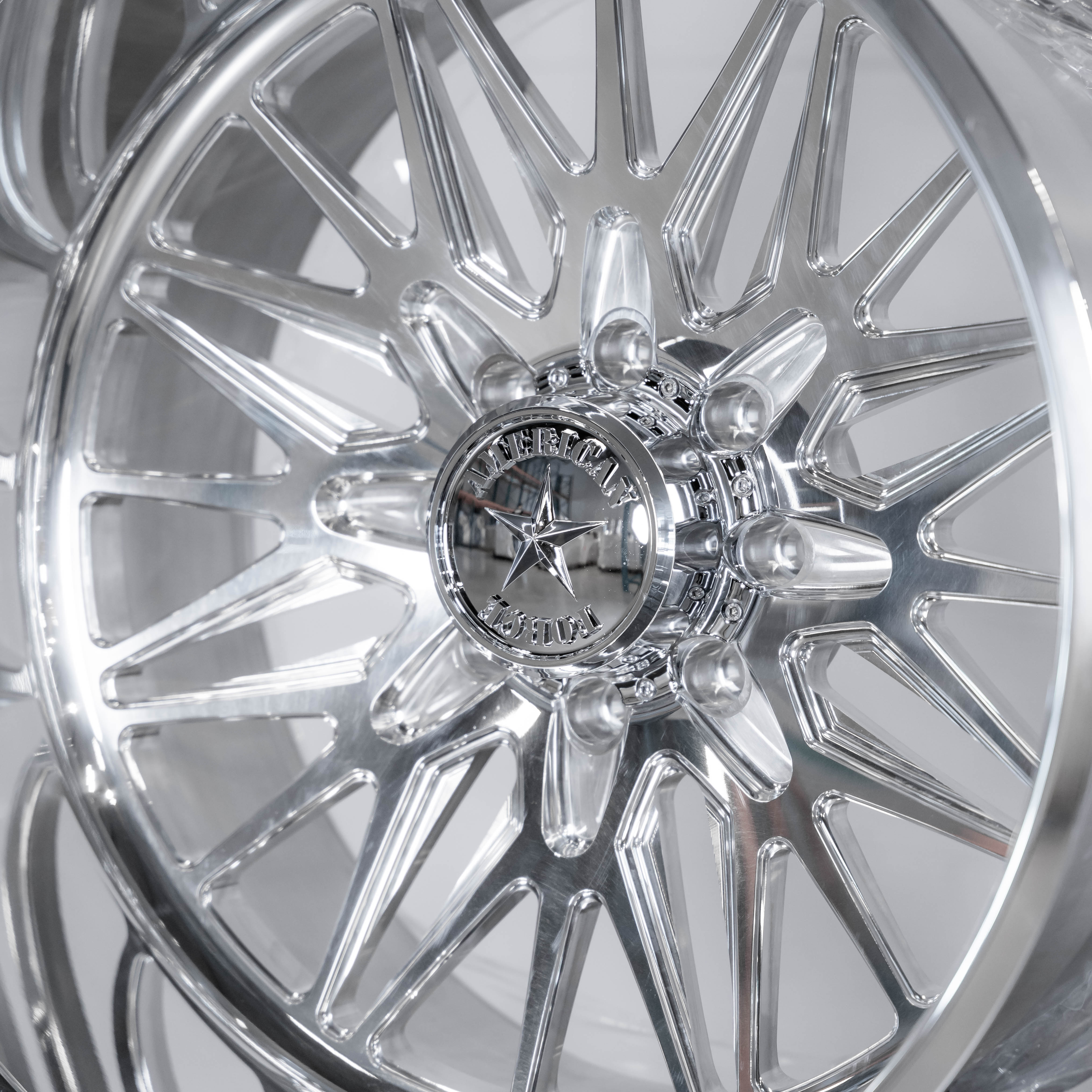 24x12 American Force CKH41 Frost - 8x170 Lug Pattern - Polished (Set of 4) - Legends Auto Parts