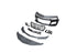 2010-2015 Chevy Camaro ZL1 Front Bumper Conversion 7pcs Full Kit Flat BLK Body Kit - Legends Auto Parts