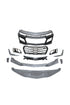 2010-2015 Chevy Camaro ZL1 1LE Track Package Front Bumper Conversion 11pcs Full Kit Flat BLK Body Kit - Legends Auto Parts