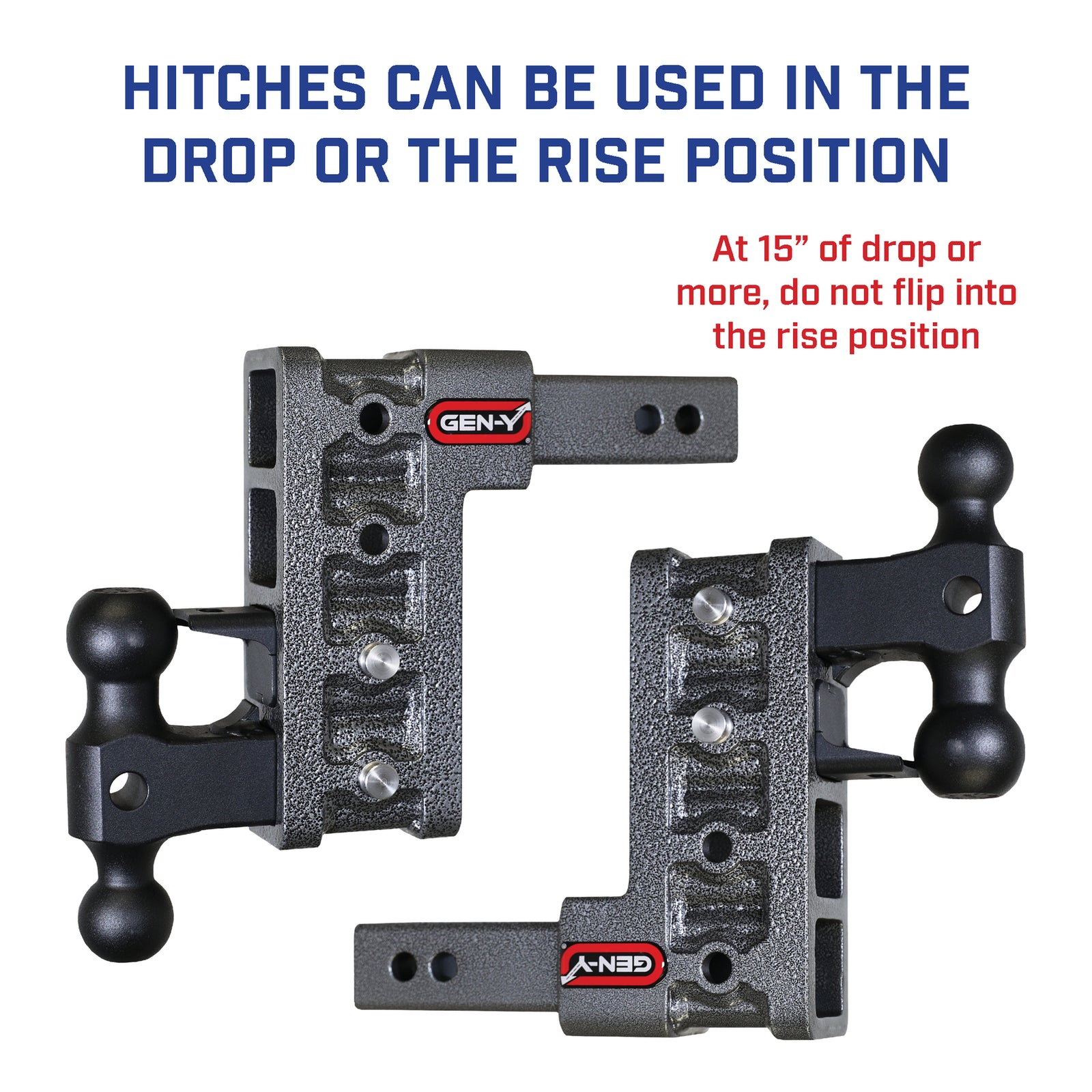 GEN-Y Hitch Mega-Duty 16k Drop Hitch (2