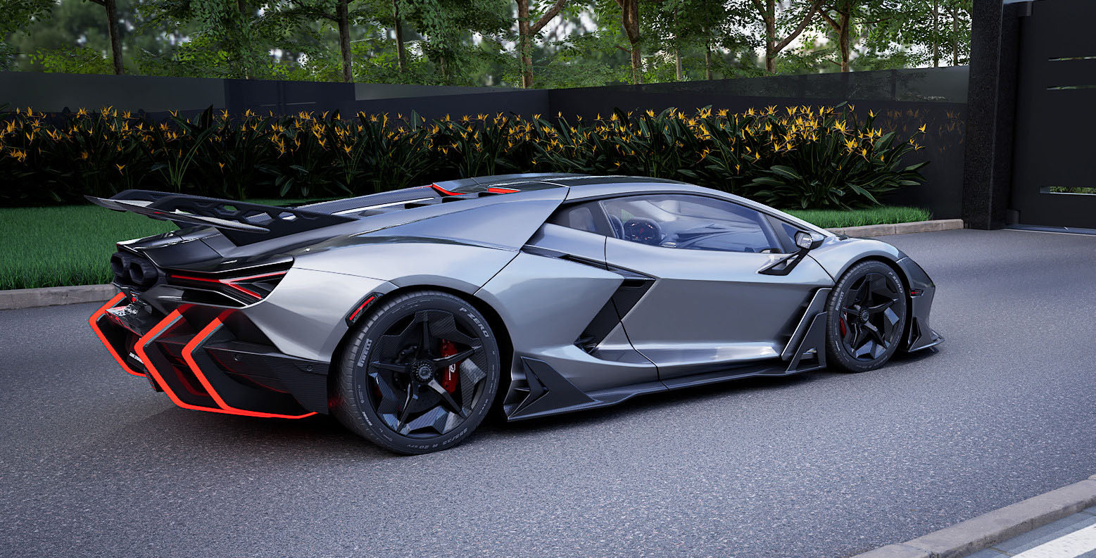 Duke Dynamics Body Kit For Lamborghini Revuelto - Legends Auto Parts