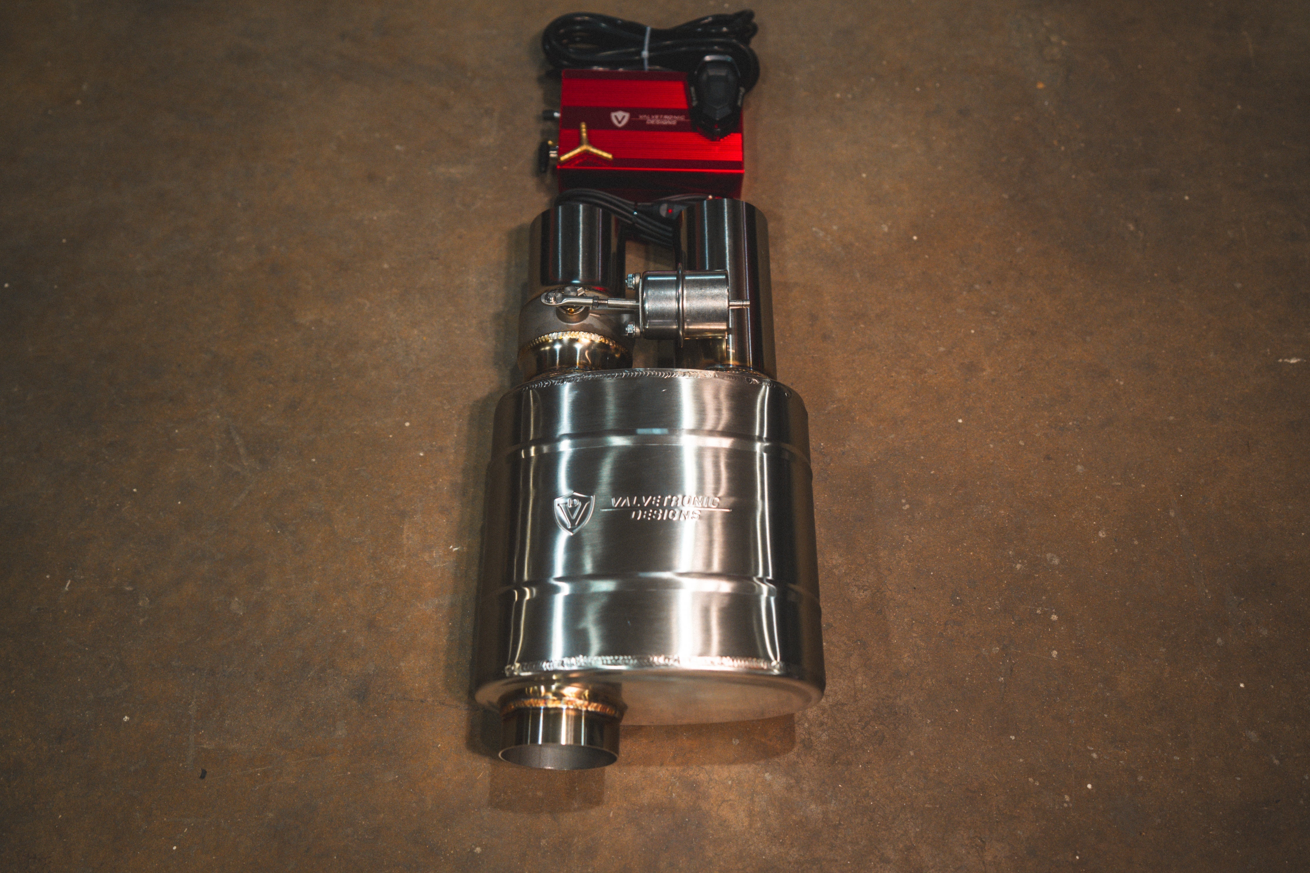 UNIVERSAL VALVED MUFFLER KIT - Legends Auto Parts
