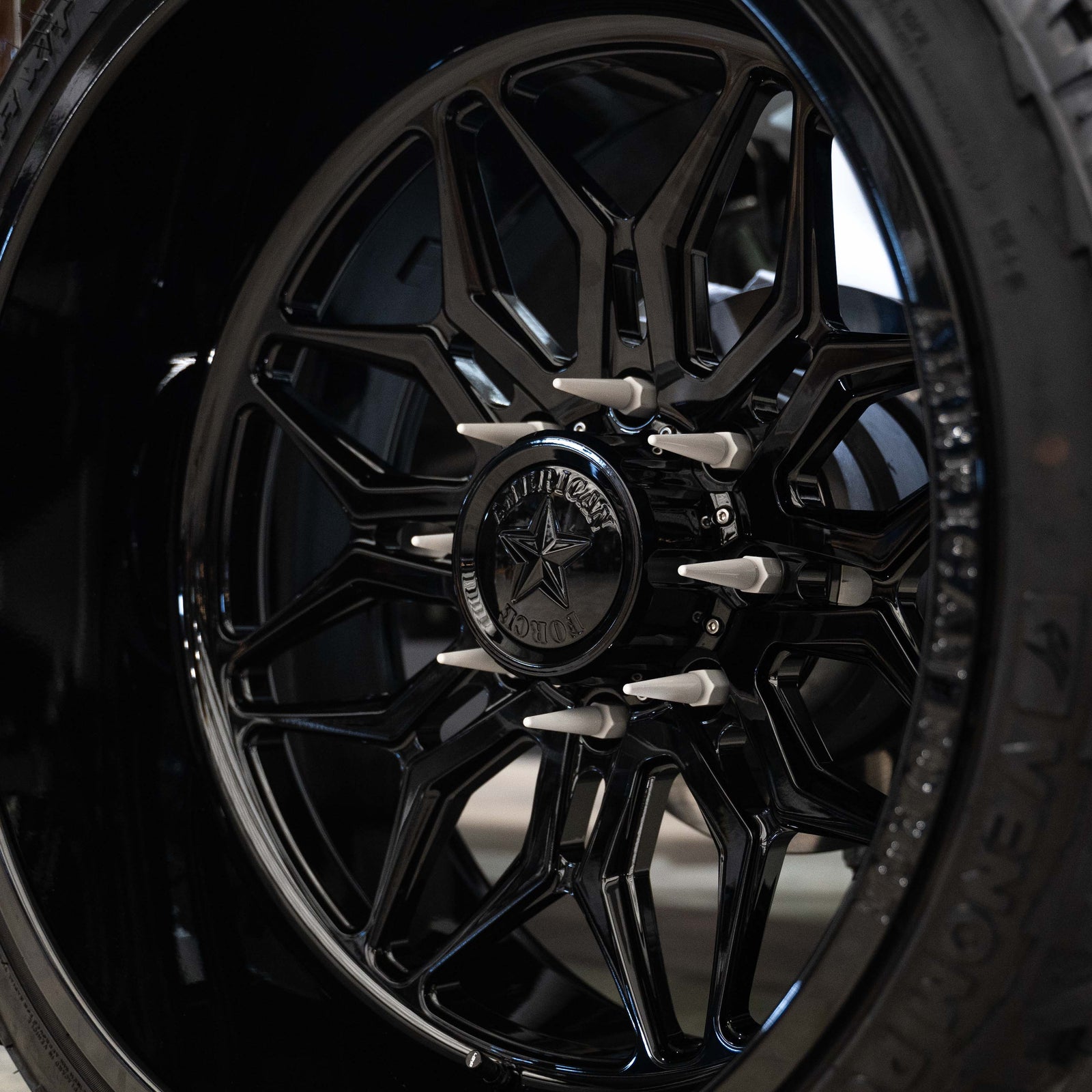 American Force Billet Floater Caps For SIngle Wheels - Legends Auto Parts