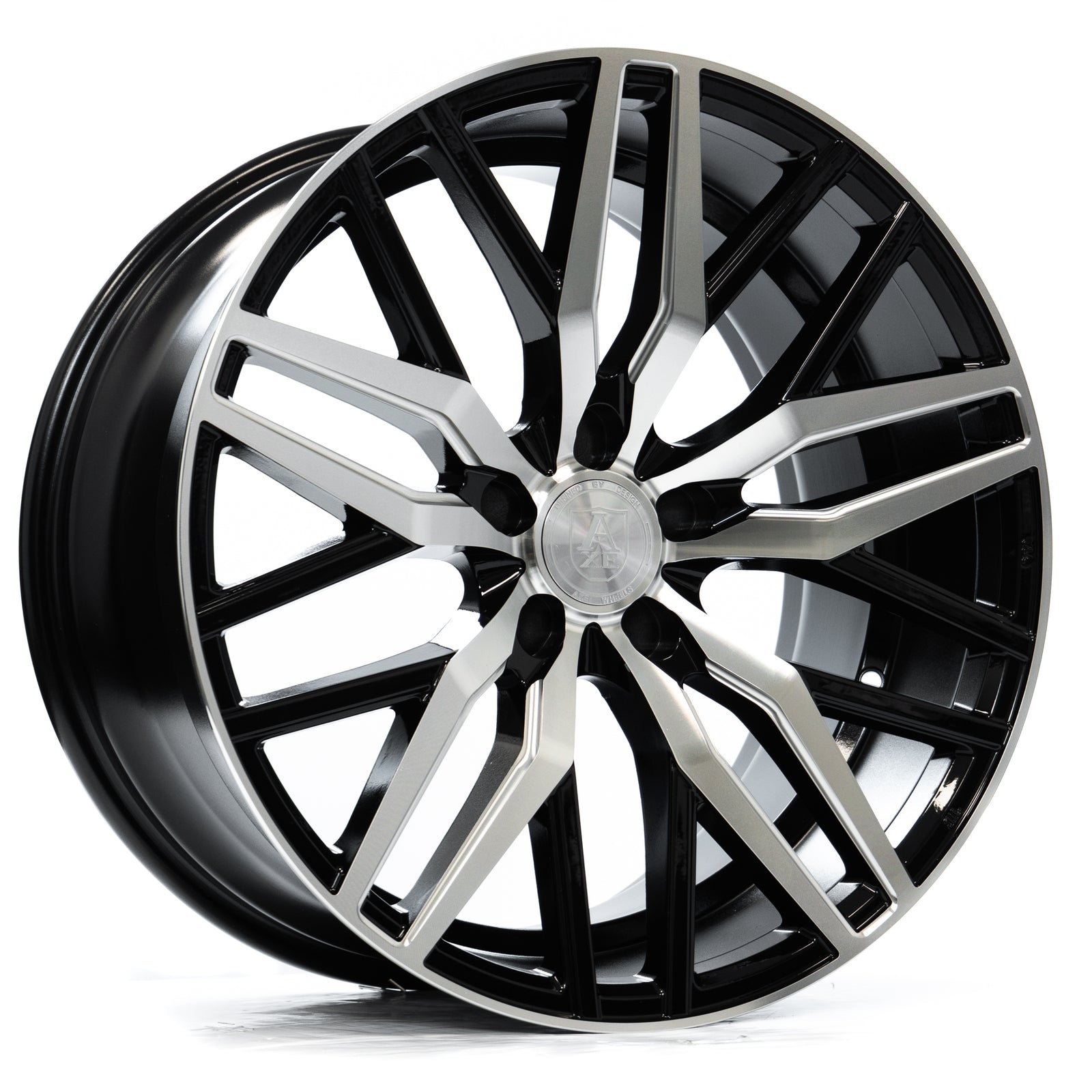 EX30 Black And Polished Face - Axe Wheels