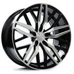 EX30 Black And Polished Face - Axe Wheels