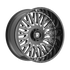 Fittipaldi Off Road FA07BM Wheel - Gloss Black Milled