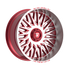 Fittipaldi Off Road FA07MR Wheel - Gloss Red with Machined Face and Lip