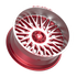 Fittipaldi Off Road FA07MR Wheel - Gloss Red with Machined Face and Lip
