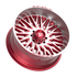 Fittipaldi Off Road FA07MR Wheel - Gloss Red with Machined Face and Lip