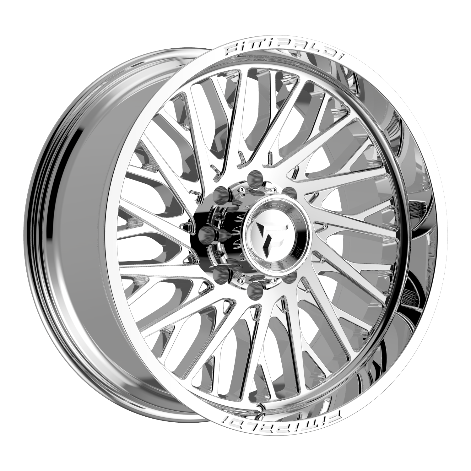 Fittipaldi Off Road FA08 Wheels – Chrome | 20x10, 20x9, 22x10, 22x12