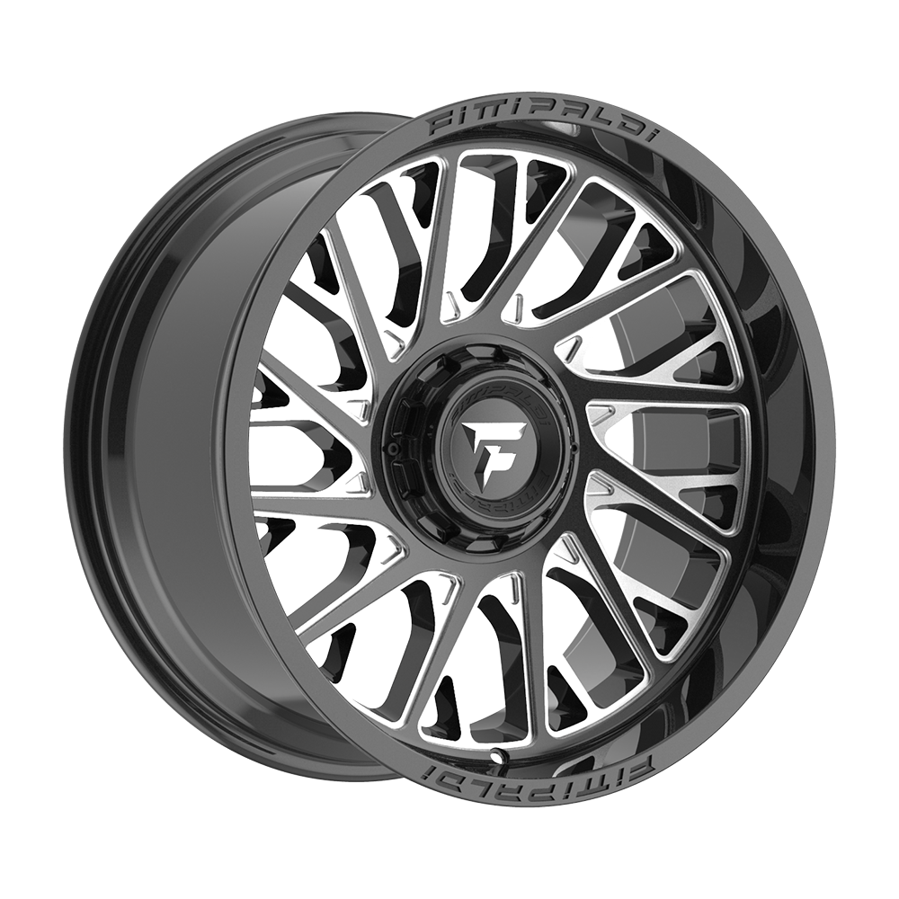 Fittipaldi Off Road FA08BM Wheel - Gloss Black Milled