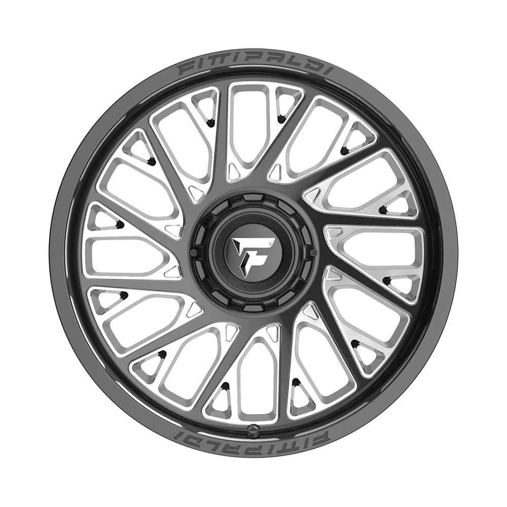 Fittipaldi Off Road FA08BM Wheel - Gloss Black Milled