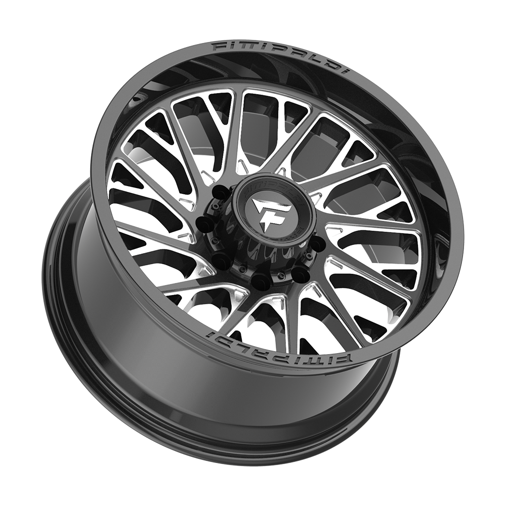 Fittipaldi Off Road FA08BM Wheel - Gloss Black Milled