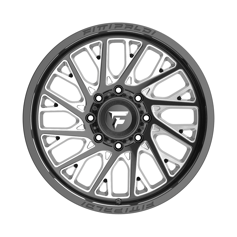 Fittipaldi Off Road FA08BM Wheel - Gloss Black Milled