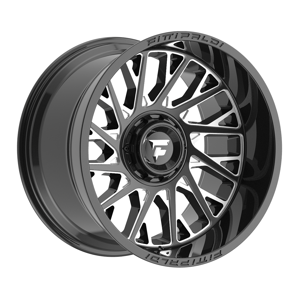 Fittipaldi Off Road FA08BM Wheel - Gloss Black Milled
