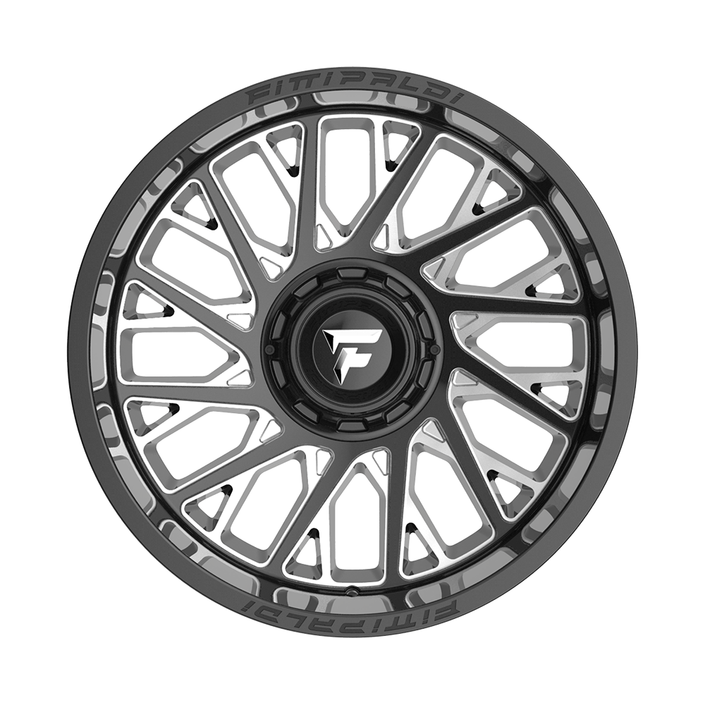Fittipaldi Off Road FA08BM Wheel - Gloss Black Milled
