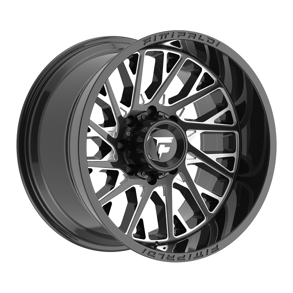 Fittipaldi Off Road FA08BM Wheel - Gloss Black Milled
