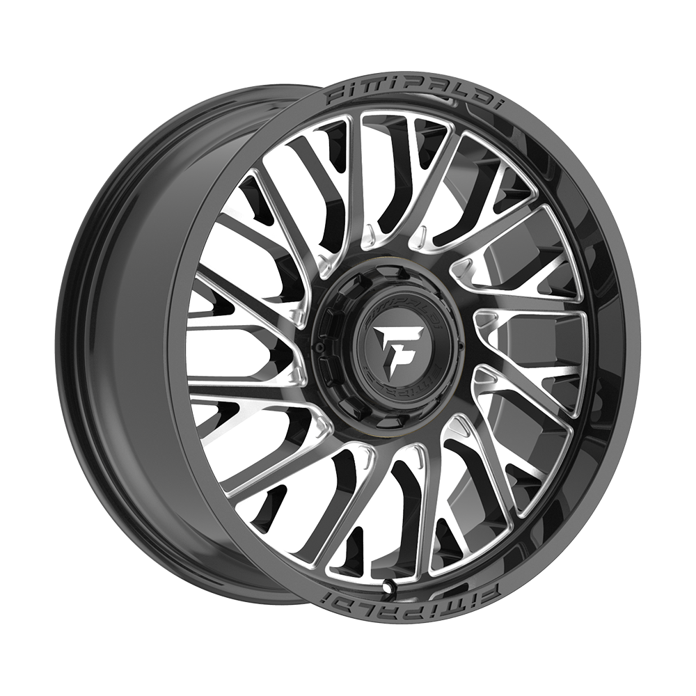 Fittipaldi Off Road FA08BM Wheel - Gloss Black Milled