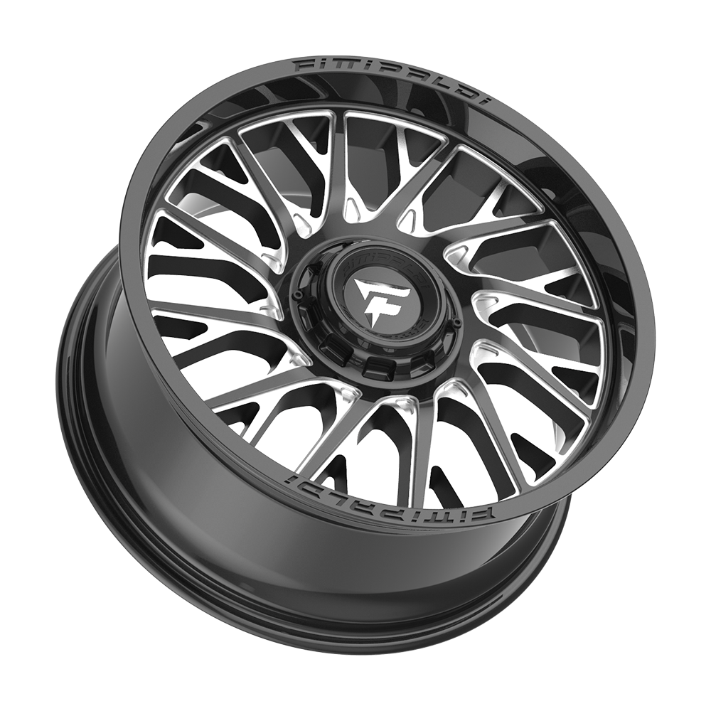 Fittipaldi Off Road FA08BM Wheel - Gloss Black Milled