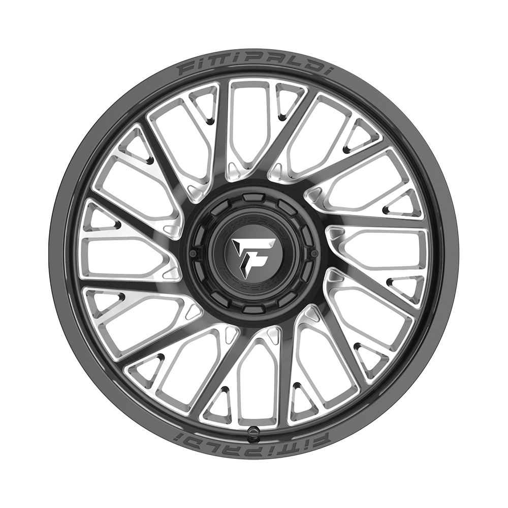 Fittipaldi Off Road FA08BM Wheel - Gloss Black Milled