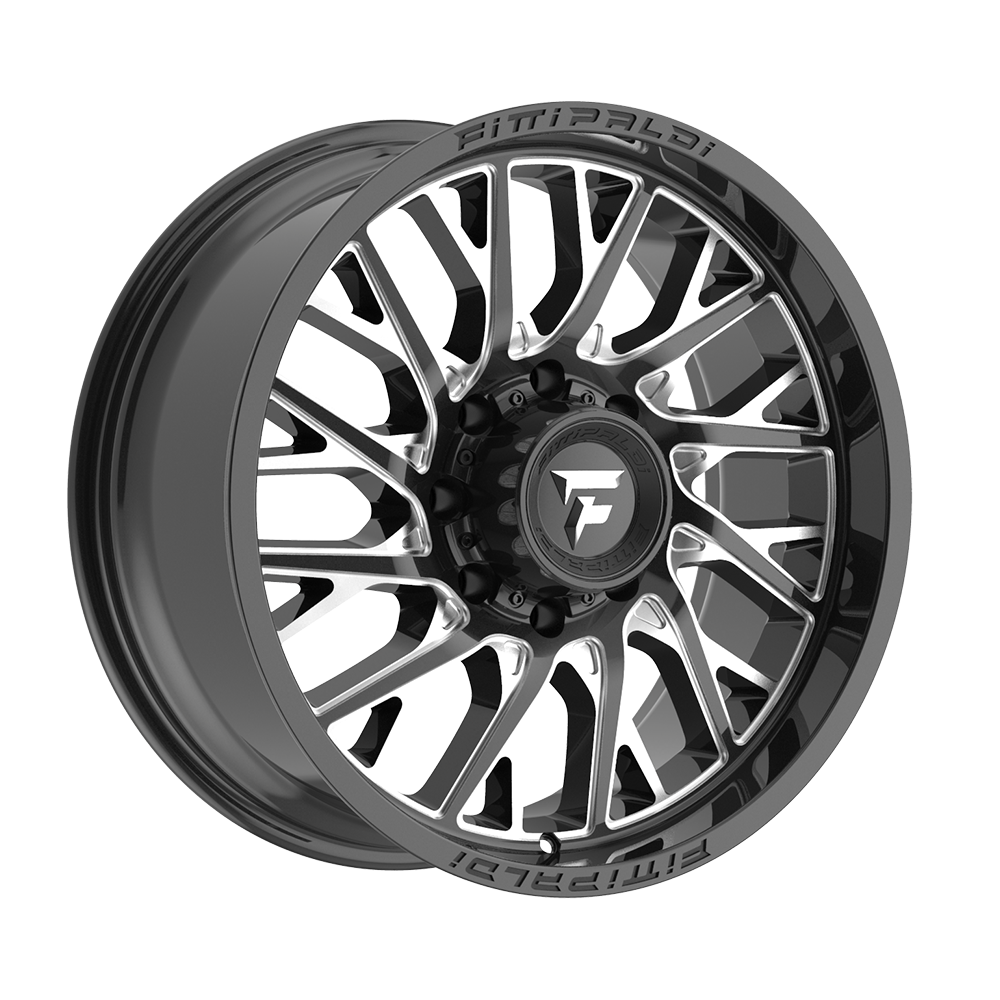 Fittipaldi Off Road FA08BM Wheel - Gloss Black Milled