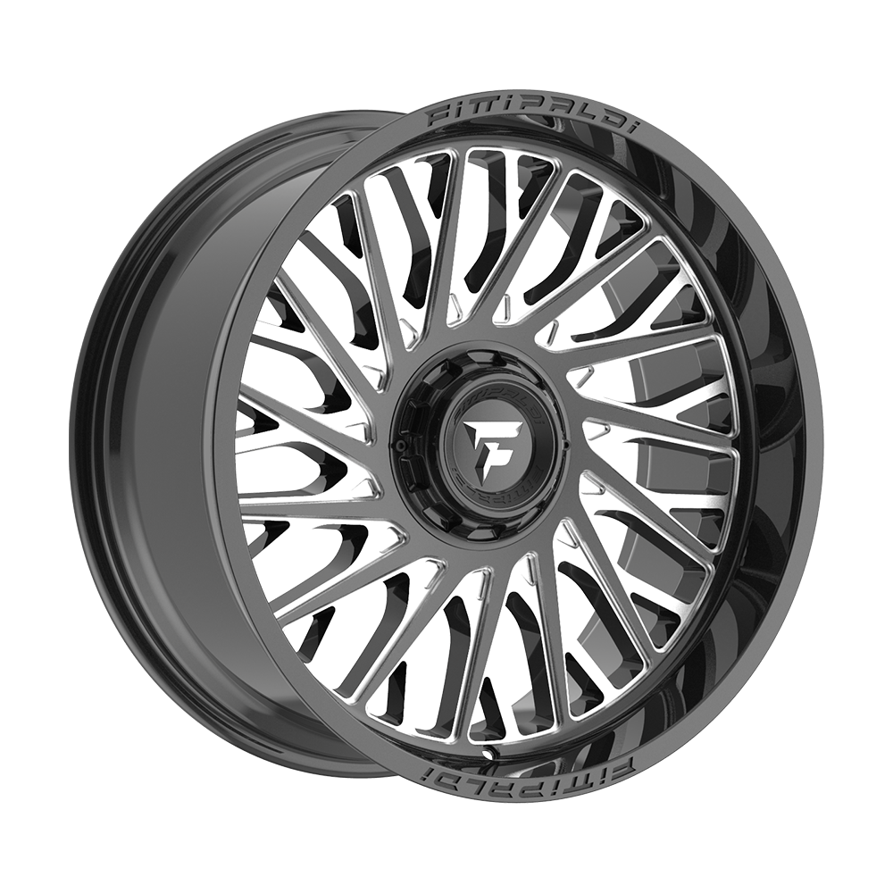 Fittipaldi Off Road FA08BM Wheel - Gloss Black Milled