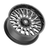Fittipaldi Off Road FA08BM Wheel - Gloss Black Milled