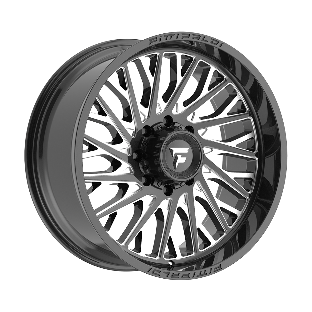 Fittipaldi Off Road FA08BM Wheel - Gloss Black Milled