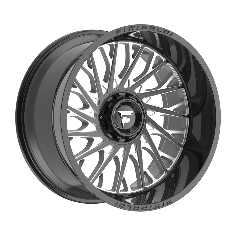 Fittipaldi Off Road FA08BM Wheel - Gloss Black Milled