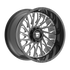Fittipaldi Off Road FA08BM Wheel - Gloss Black Milled