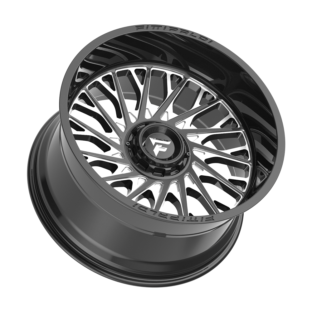 Fittipaldi Off Road FA08BM Wheel - Gloss Black Milled