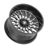 Fittipaldi Off Road FA08BM Wheel - Gloss Black Milled