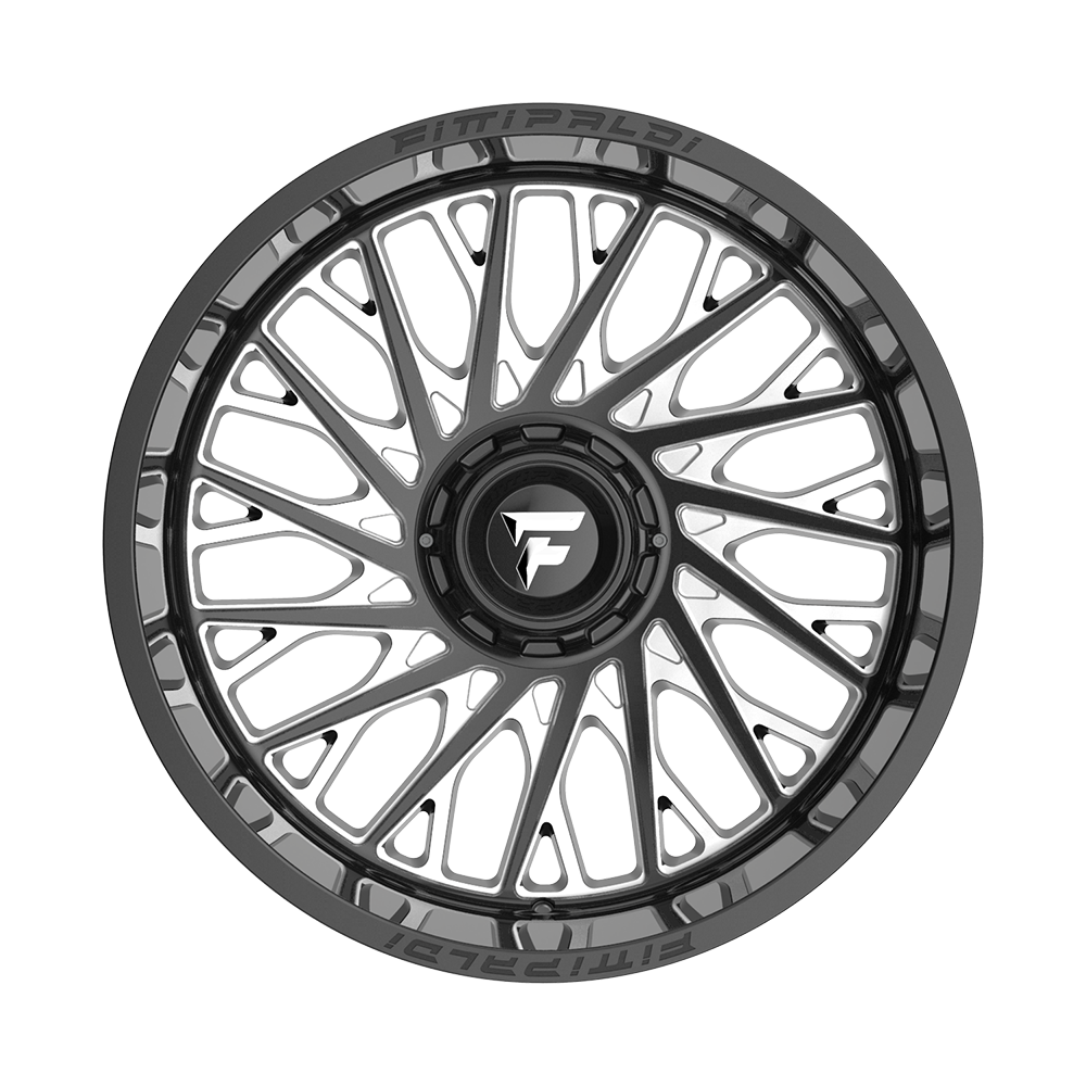 Fittipaldi Off Road FA08BM Wheel - Gloss Black Milled
