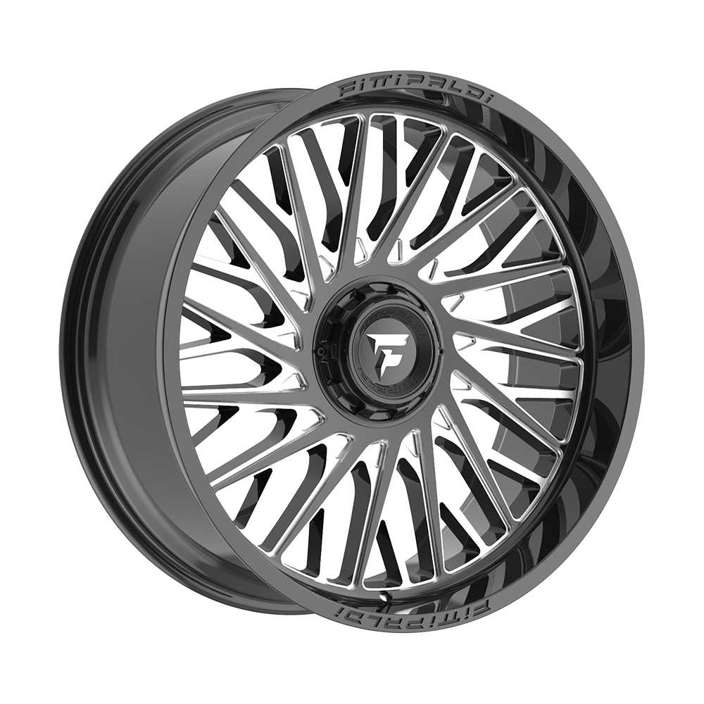 Fittipaldi Off Road FA08BM Wheel - Gloss Black Milled