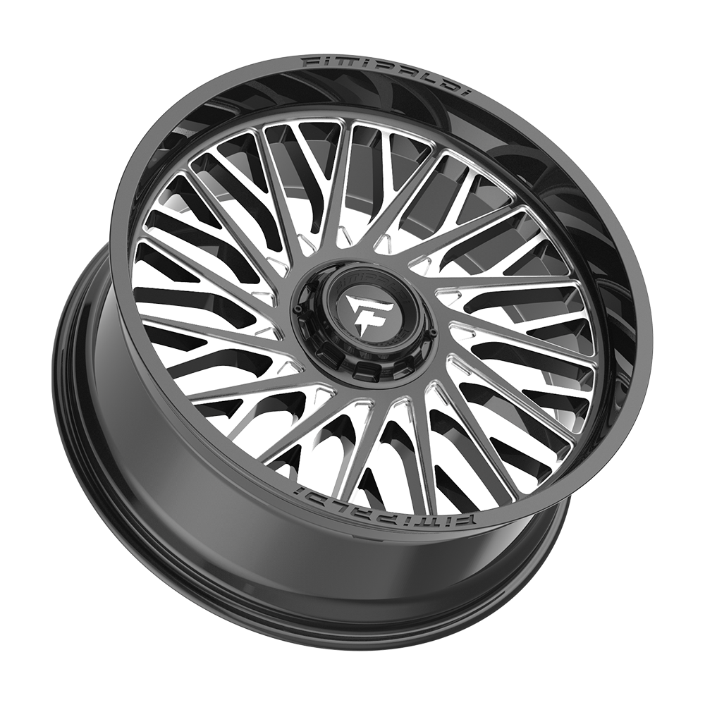 Fittipaldi Off Road FA08BM Wheel - Gloss Black Milled