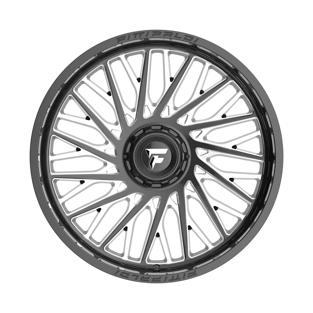 Fittipaldi Off Road FA08BM Wheel - Gloss Black Milled