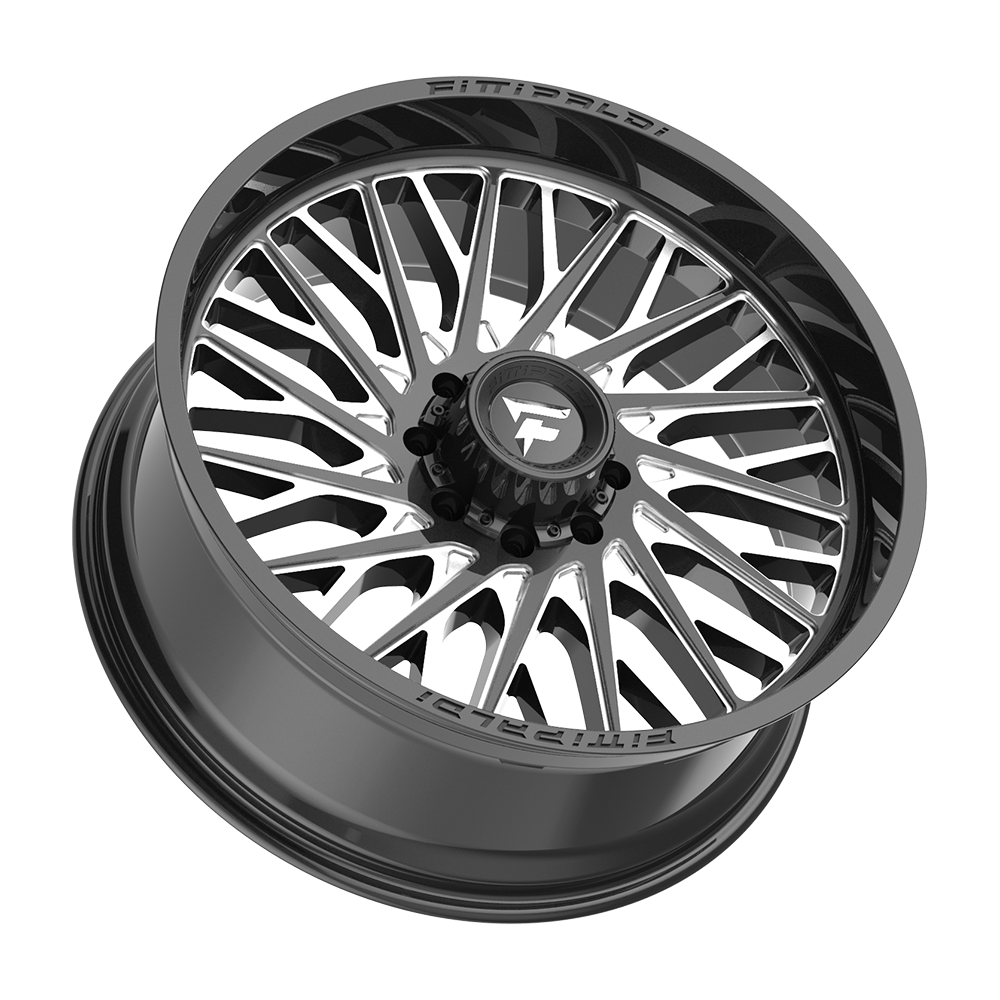 Fittipaldi Off Road FA08BM Wheel - Gloss Black Milled