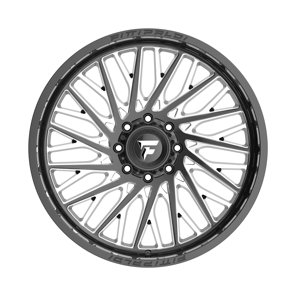 Fittipaldi Off Road FA08BM Wheel - Gloss Black Milled