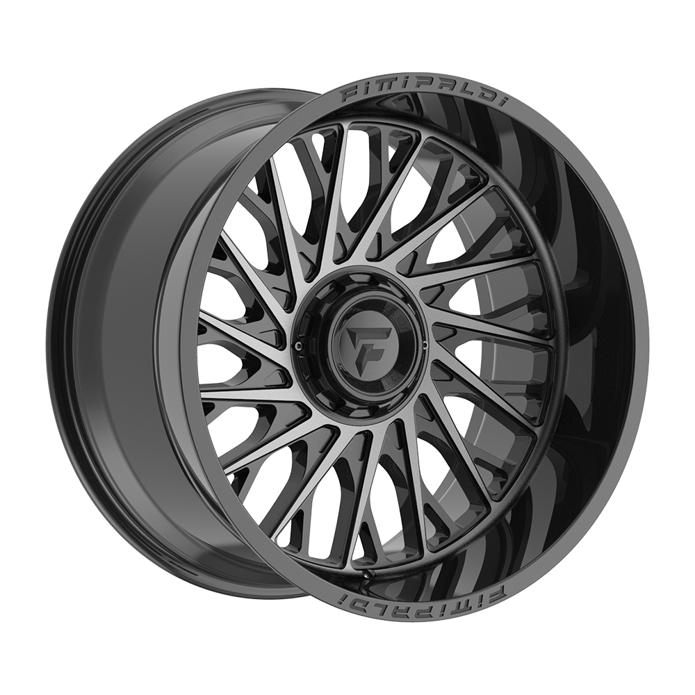 Fittipaldi Off Road FA08MBDT Wheel - Gloss Black Machined Face with Dark Tint