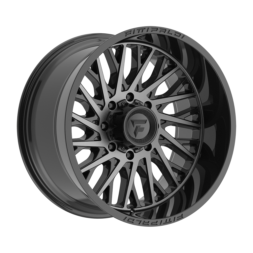 Fittipaldi Off Road FA08MBDT Wheel - Gloss Black Machined Face with Dark Tint