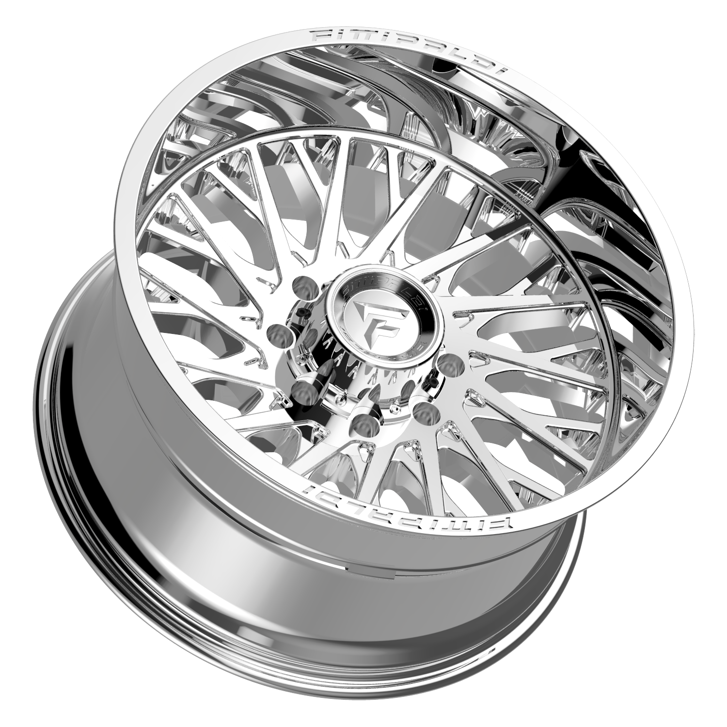 Fittipaldi Off Road FA08 Wheels – Chrome | 20x10, 20x9, 22x10, 22x12