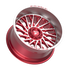 Fittipaldi Off Road FA08MR Wheel - Gloss Red with Machined Face and Lip